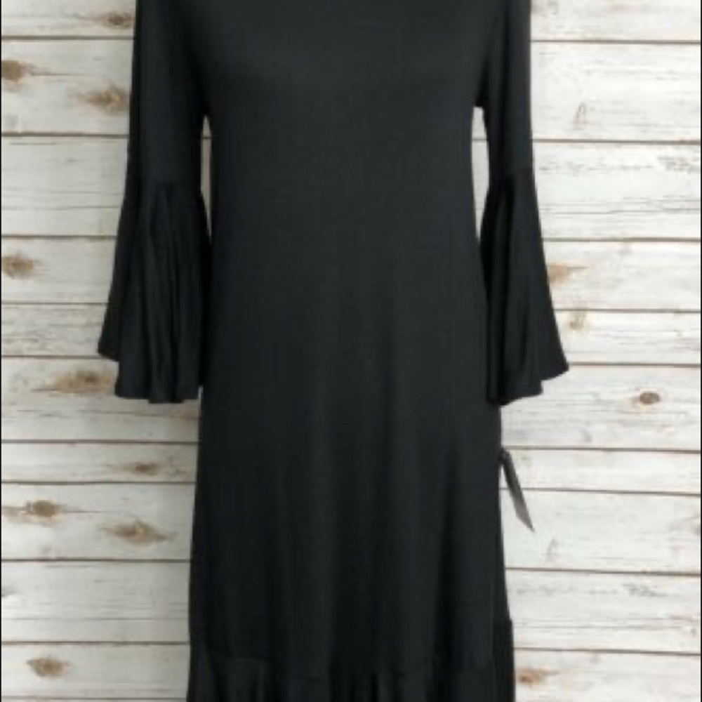 NWOT LuLaRoe Maurine 2xl high low asymmetrical ruffle dress